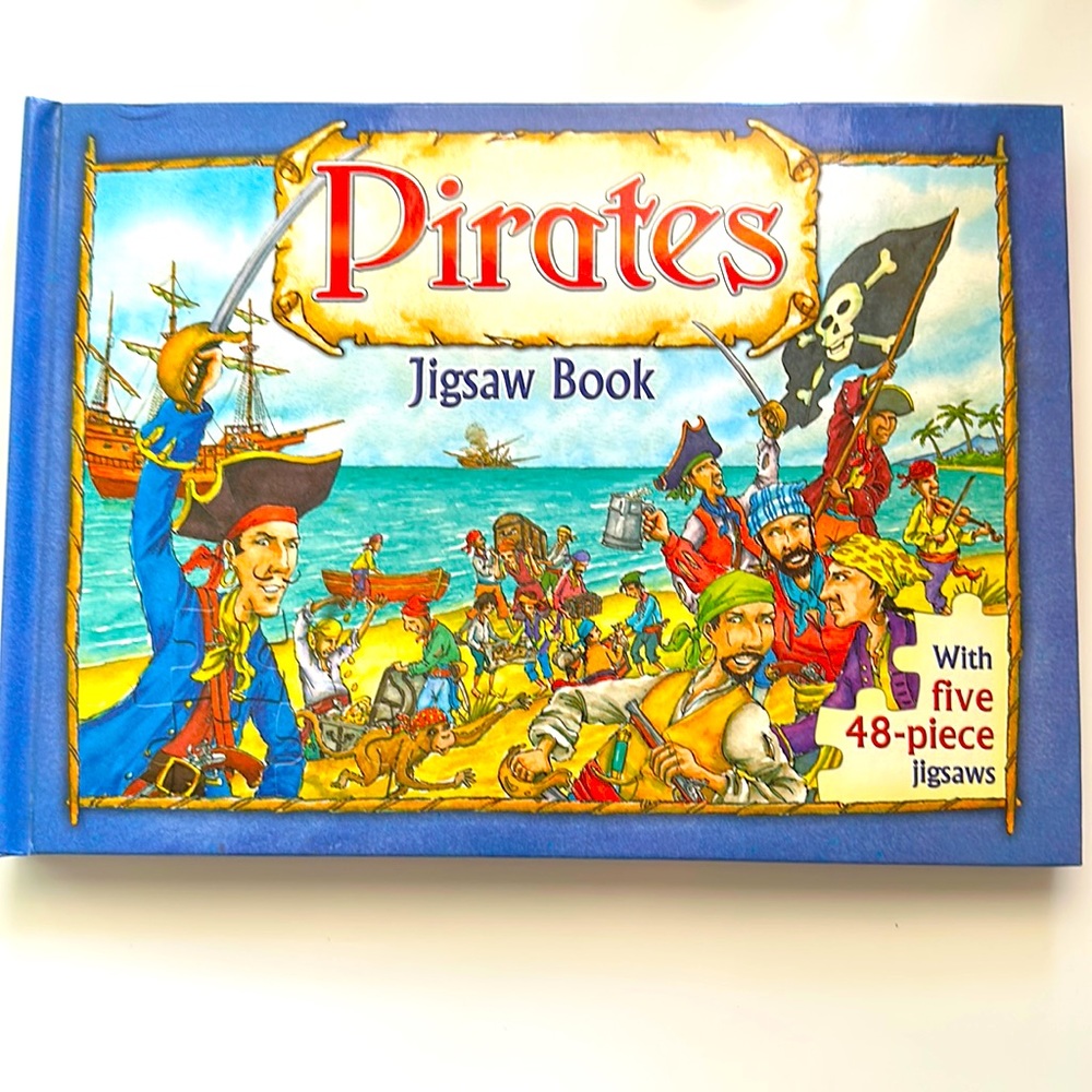 Pirates Jigsaw Book Like New Excellent Condition